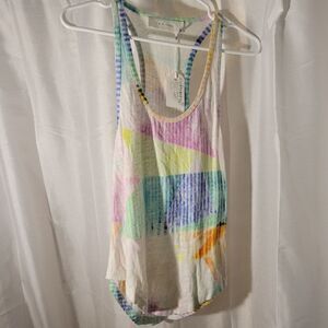 * IRO multi colour sleeveless tank top